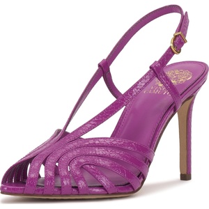 image:imageVince Camuto Hannie Caged Toe Slingback Peep Toe SandalsOrchid Blossom