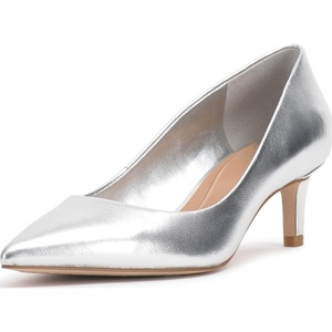 image:imageVince Camuto Kehlia Kitten Heel PumpLux Silver