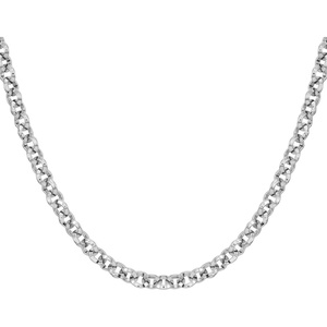 image:imageVince Camuto Silvertone Unique Thick Chain Necklace for Women