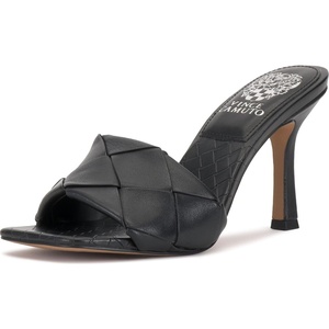 image:imageVince Camuto Womens Brelanie Woven Strap Dress MuleBlack