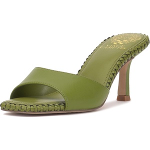 image:imageVince Camuto Womens Emmla Stitched Mule SandalLizard Green