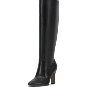 image:imageVince Camuto Womens Gylina2Black Leather Wide Calf