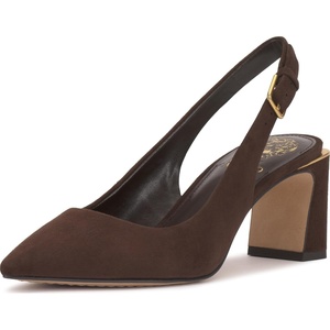 image:imageVince Camuto Womens Hamden Buckle Slingback PumpBrownie