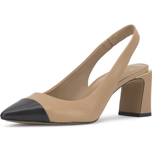 image:imageVince Camuto Womens Hamden Cap Toe Slingback PumpSandstone