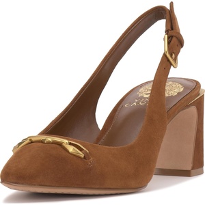 image:imageVince Camuto Womens Hamden Slingback PumpBurnt Sugar Suede
