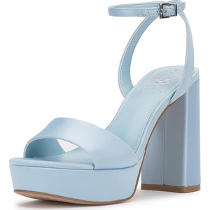 image:imageVince Camuto Womens Pendry Platform Heel SandalLight Blue Satin
