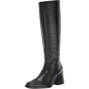 image:imageVince Camuto Womens Sangeti Stacked Heel Knee High Boot FashionBlack Silky Leather