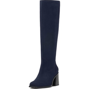 image:imageVince Camuto Womens Sangeti Stacked Heel Knee High Boot FashionDeep Navy Suede