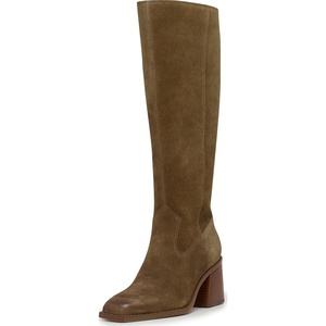 image:imageVince Camuto Womens Sangeti Stacked Heel Knee High Boot FashionReishi Suede
