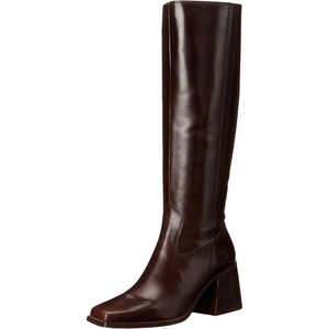 image:imageVince Camuto Womens Sangeti Stacked Heel Knee High Boot FashionRoot Beer Leather