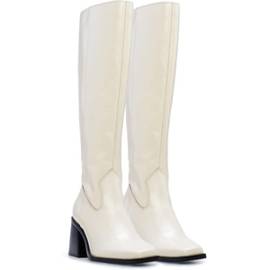 image:imageVince Camuto Womens Sangeti Stacked Heel Knee High Boot FashionSwan Leather