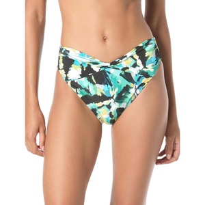 image:imageVince Camuto Womens Twist High Bikini BottomBlue Multi