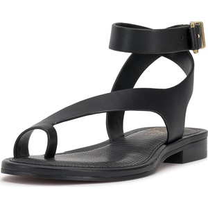 image:imageVince Camuto womens Liba Toe Loop Wrap Flat SandalsBlack