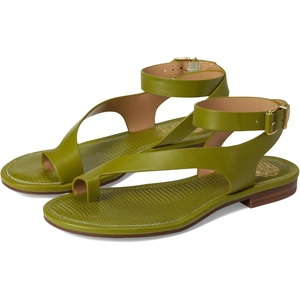 image:imageVince Camuto womens Liba Toe Loop Wrap Flat SandalsLizard Green