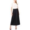 image:imageFront Seam Maxi SkirtRich Black