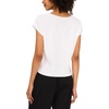 image:imageSequin V Neck Short Sleeve SweaterAntique White Silver