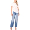 image:imageVince Camuto Asymmetrical Short SleeveUltra White