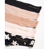 image:imageVince Camuto Boys No Show Seamless Hipster Panty Multipack UnderwearBlack Floral 5 Pack