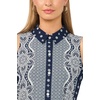 image:imageVince Camuto Collared Sleeveless Button UpClassic Navy