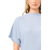 image:imageVince Camuto Cowl Neck Short Flutter Sleeve BlouseSky