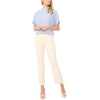 image:imageVince Camuto Cowl Neck Short Flutter Sleeve BlouseSky