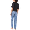image:imageVince Camuto Crew Neck Puff Sleeve Kint TopRich Black