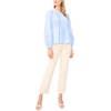 image:imageVince Camuto Crew Neck with Pleated FrontCool Lavender