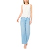 image:imageVince Camuto Embroidery Front Sleeveless BlouseUltra White