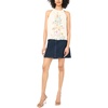 image:imageVince Camuto High Neck Sleeveless BlouseAntique White