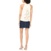 image:imageVince Camuto High Neck Sleeveless BlouseAntique White