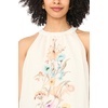 image:imageVince Camuto High Neck Sleeveless BlouseAntique White