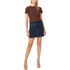 image:imageVince Camuto Knit T Shirt with Neck BandMocha