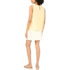 image:imageVince Camuto Long Length Tank with Side VentLemon Cream