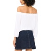 image:imageVince Camuto Off The Shoulder Pleated BlouseUltra White