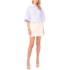 image:imageVince Camuto Puff Sleeve Cotton ButtonUp SSky