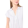image:imageVince Camuto Relaxed Collar Short Sleeve BlouseUltra White