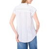 image:imageVince Camuto Relaxed Collar Short Sleeve BlouseUltra White