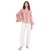 image:imageVince Camuto Ruffle Sleeve and Center FrontCoral Dusk