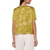 image:imageVince Camuto Short Sleeve Crew Neck BlouseGreen Oasis