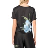 image:imageVince Camuto Short Sleeve Crew Neck BlouseRich Black
