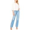 image:imageVince Camuto Square Neck Lace Yoke BlouseNew Ivory