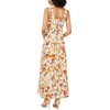 image:imageVince Camuto Square Neck Tiered MaxiApple Red