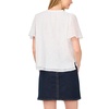 image:imageVince Camuto Tie Neck Princess Sleeve BlouseUltra White