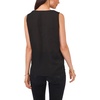 image:imageVince Camuto VNeck Ruffle Front BlouseRich Black