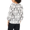 image:imageVince Camuto Womens 34 Sleeve Raglan Button Down BlouseRich Black