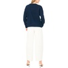 image:imageVince Camuto Womens Anchor Motifcrew Neck Long Sleeve SweaterClassic Navy