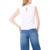 image:imageVince Camuto Womens Asymmetrical Sleeveless Knit BlouseNew Ivory