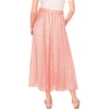 image:imageVince Camuto Womens Back Elastic Waist Flowy Maxi SkirtLobster Red