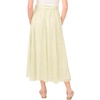 image:imageVince Camuto Womens Back Elastic Waist Flowy Maxi SkirtSage