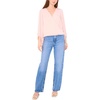 image:imageVince Camuto Womens Balloon Sleeve Cross Front BlouseSepia Rose